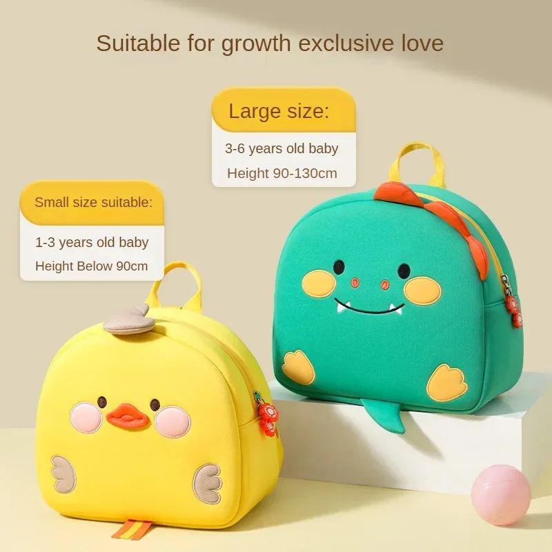 Kawaii Backpack Children\'s Kindergarten Cartoon Schoolbag Boy Girl Rabbit Packsack Baby Anti-lost Small Knapsack Kid Bag