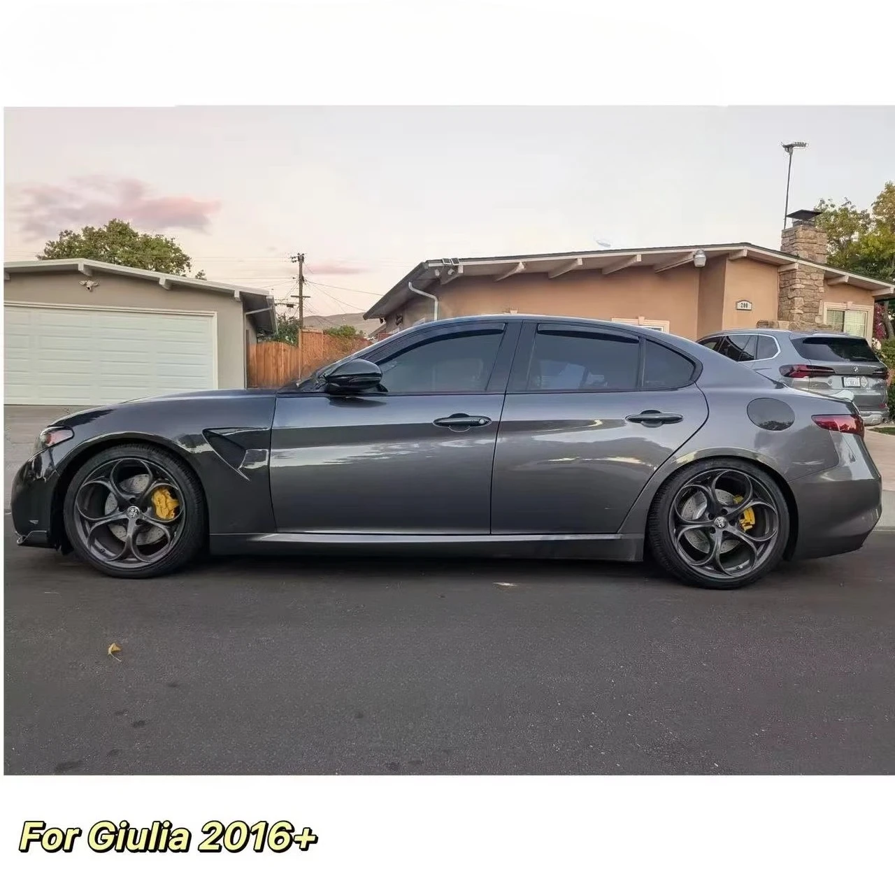 Carbon Fiber Fenders for Alfa Romeo Giulia 2016+ Exterior Accessories Carbon Fender