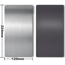 ENERGETIC Elegoo Saturn 4 Resin 3D Printer Flex Building Plate for Saturn 2/ Saturn 3 Ultra/ Saturn 8k LCD 3D Printer 224x129mm