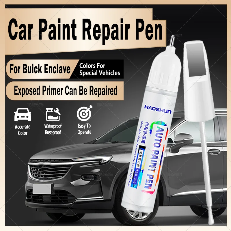 

For Buick Enclave 2008-2025 GMT968 C1XX Paint Repair Pen Touch Up Scratch Remover Auto Accessories Black White Blue Silver