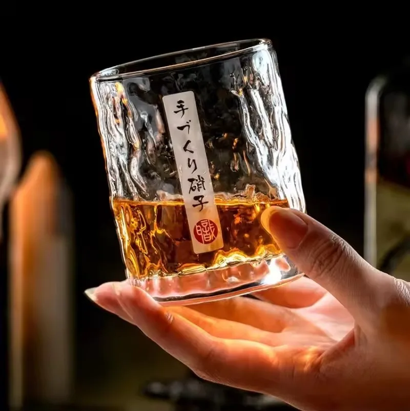 2pcs Japanese Style Creative Cup Whiskey Cup High-end Appearance Grade Beer Cup Household Cup