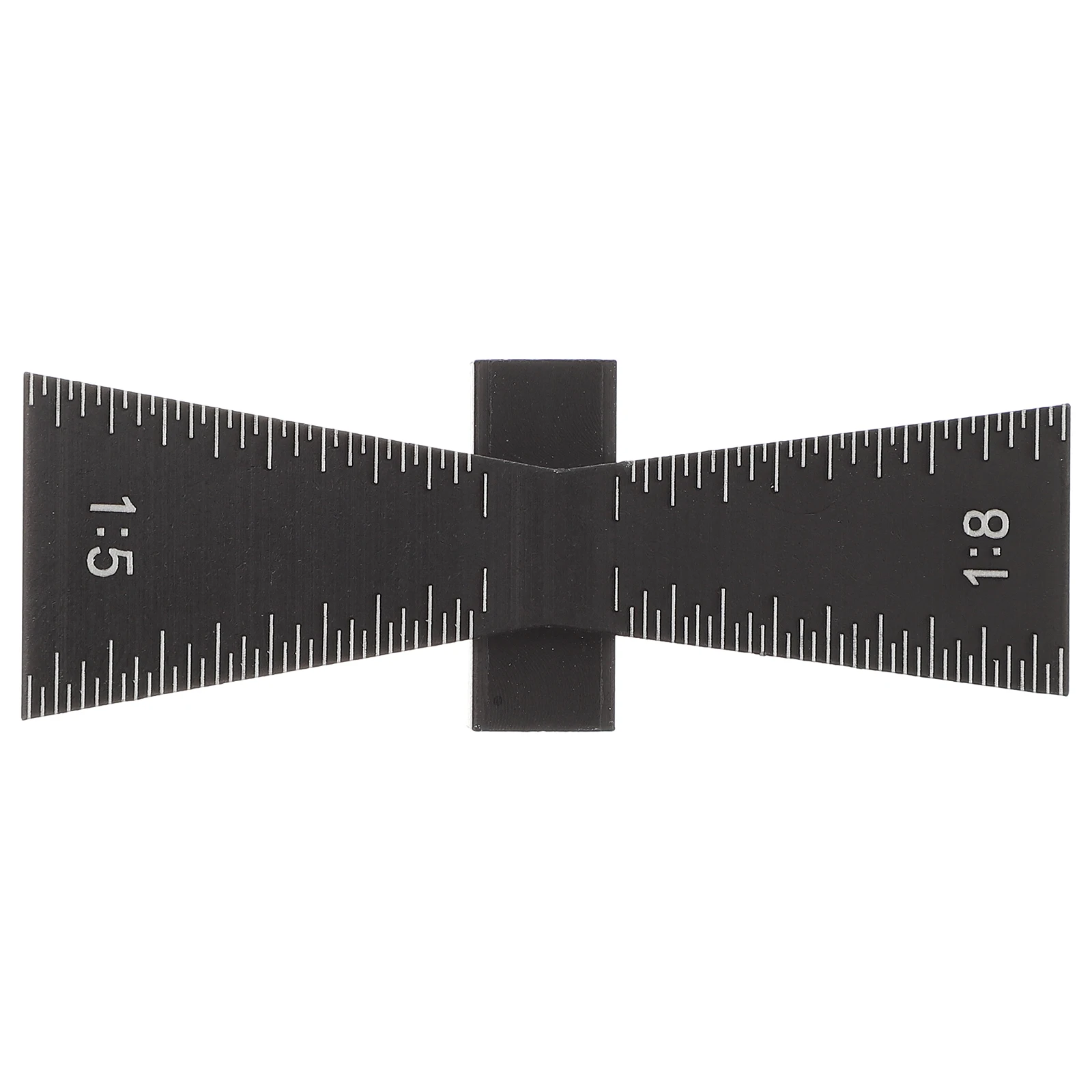 

Aluminum Woodworking Scribing Gauge 1:5 1:8 Black Double Filling Depth Meter Accurate Scale Manual Measuring Tool For Carpentry