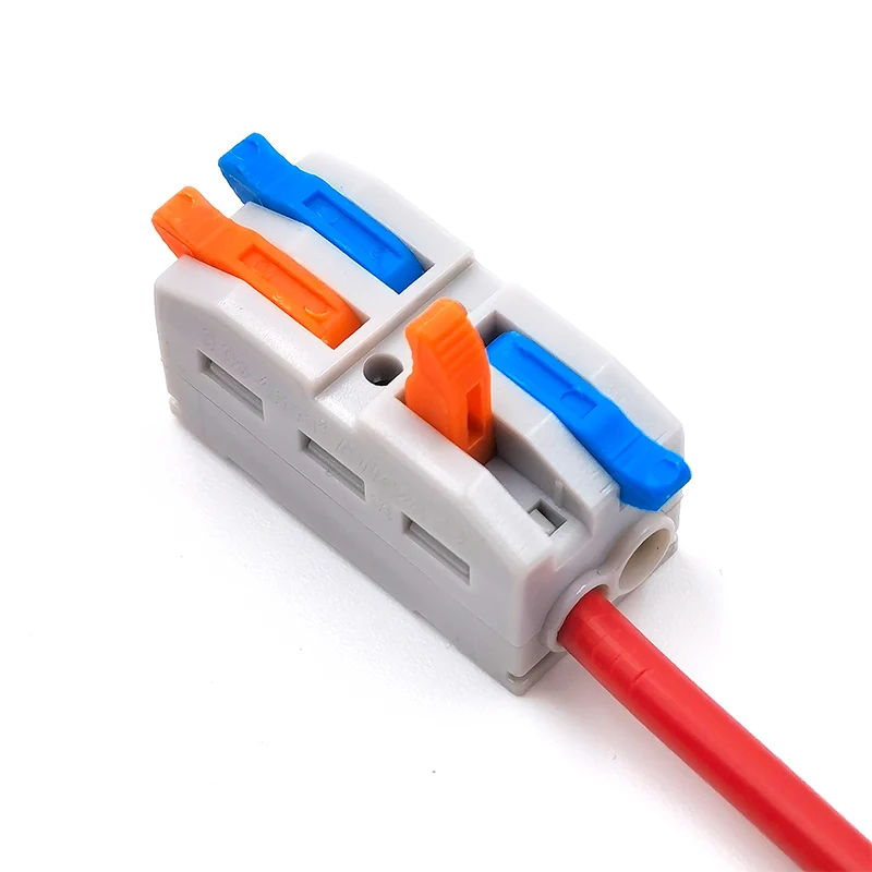 Quick wiring Cable Mini Connector, Universal compact distributor, 10/30/50pcs home wiring, one push home terminal block.