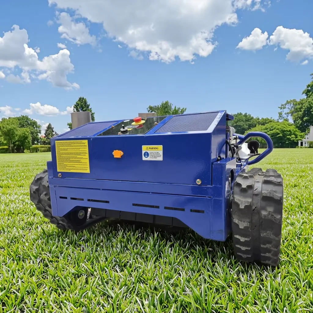 Energy-efficient Lawn Mower Remote Controlled Brushless Motor 3800㎡/h 60° Support Customization Adjustable Lift School Playgroun