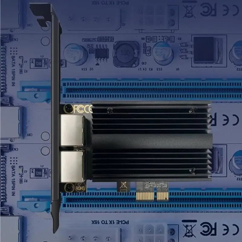 N84B PCI for Express Adapter 2.5GBase-T Dual-Ports PCIe Card NIC LAN Con