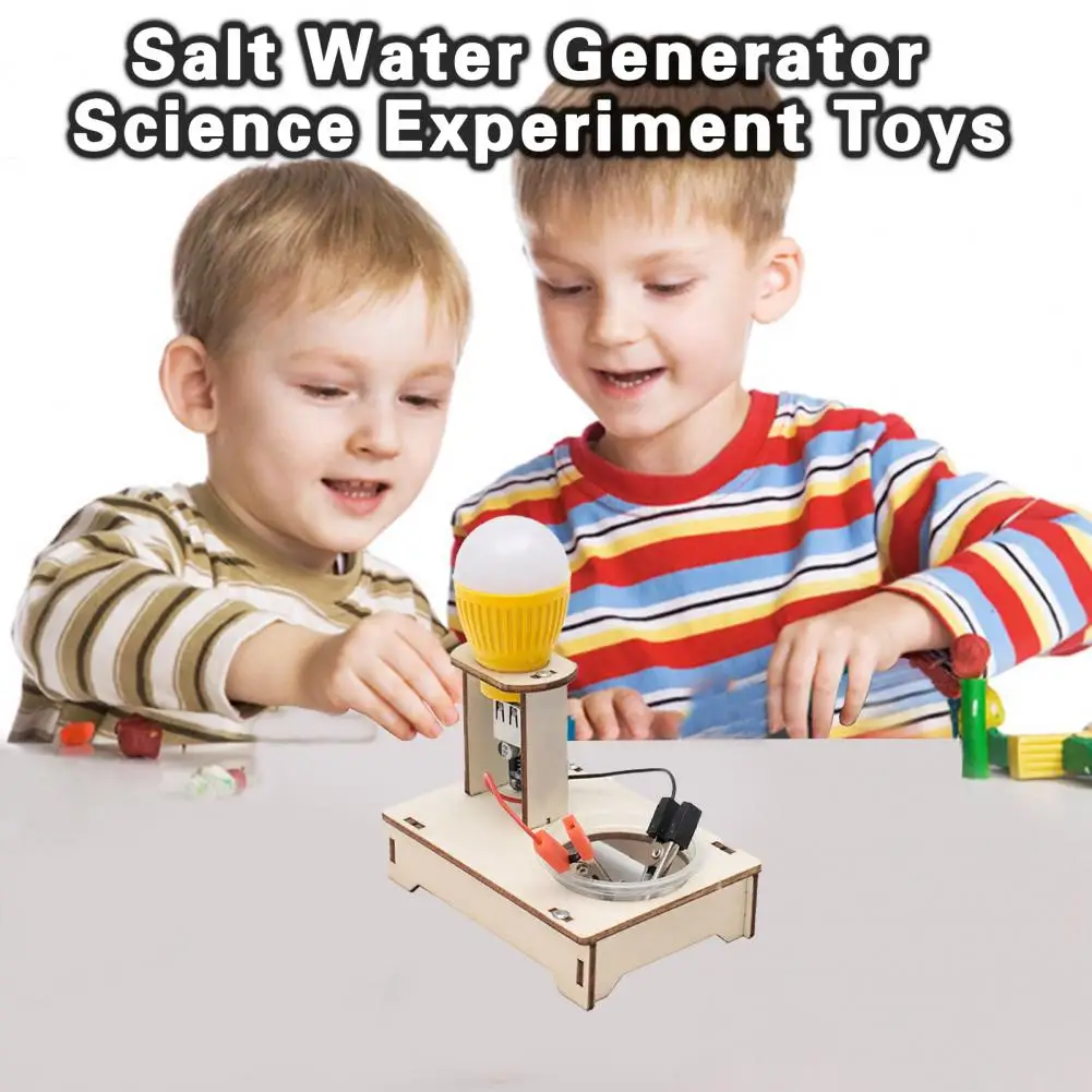 1 Set Funny Science Models Promote Learning Handmade Teaching Equipment Salt Water Generator Toys Scientific Cognition
