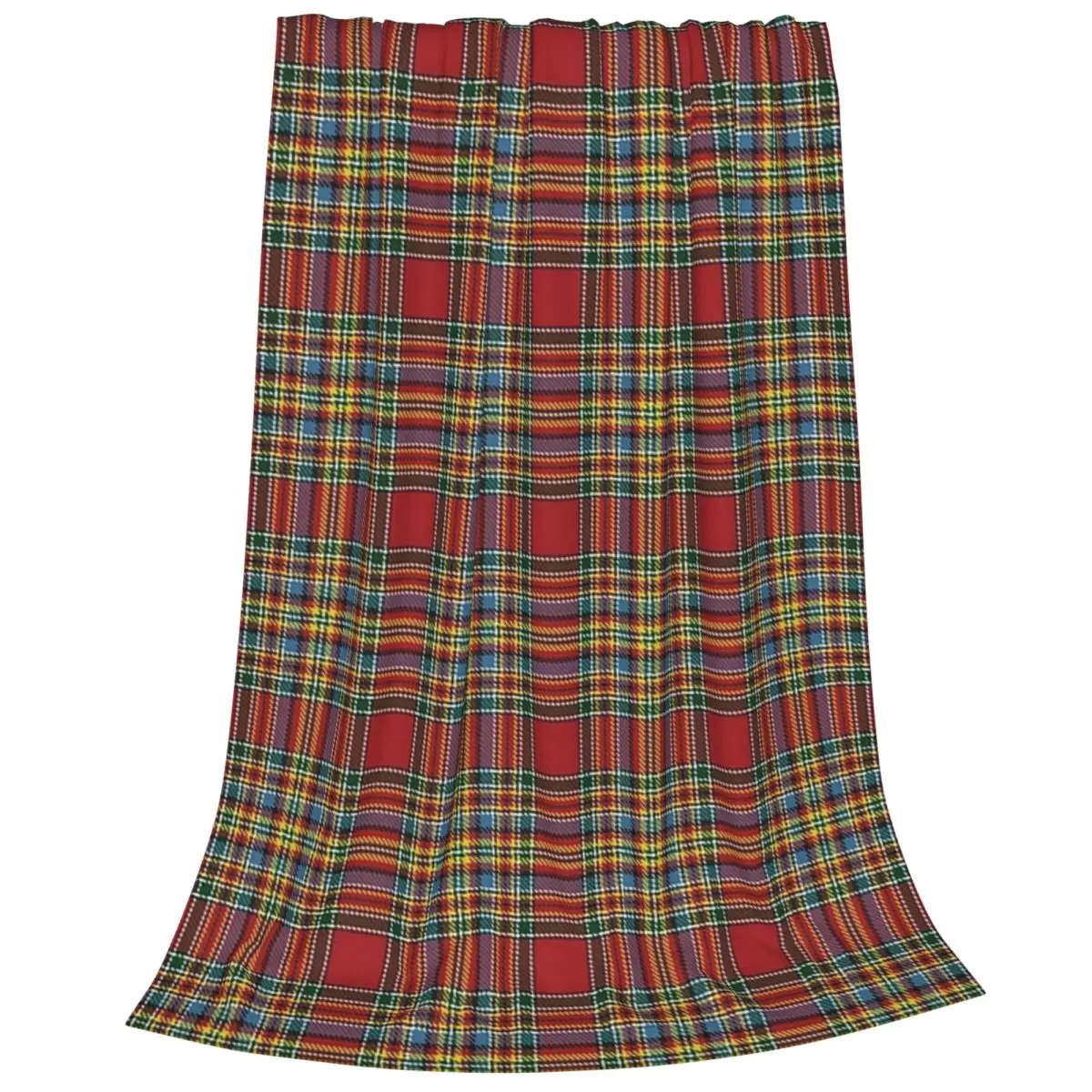 Clan MacKintosh Ancient Tartan Pattern Blanket Flannel Multi-function Sofa Throw Blankets For Home Travel Throws Bedspread Quilt