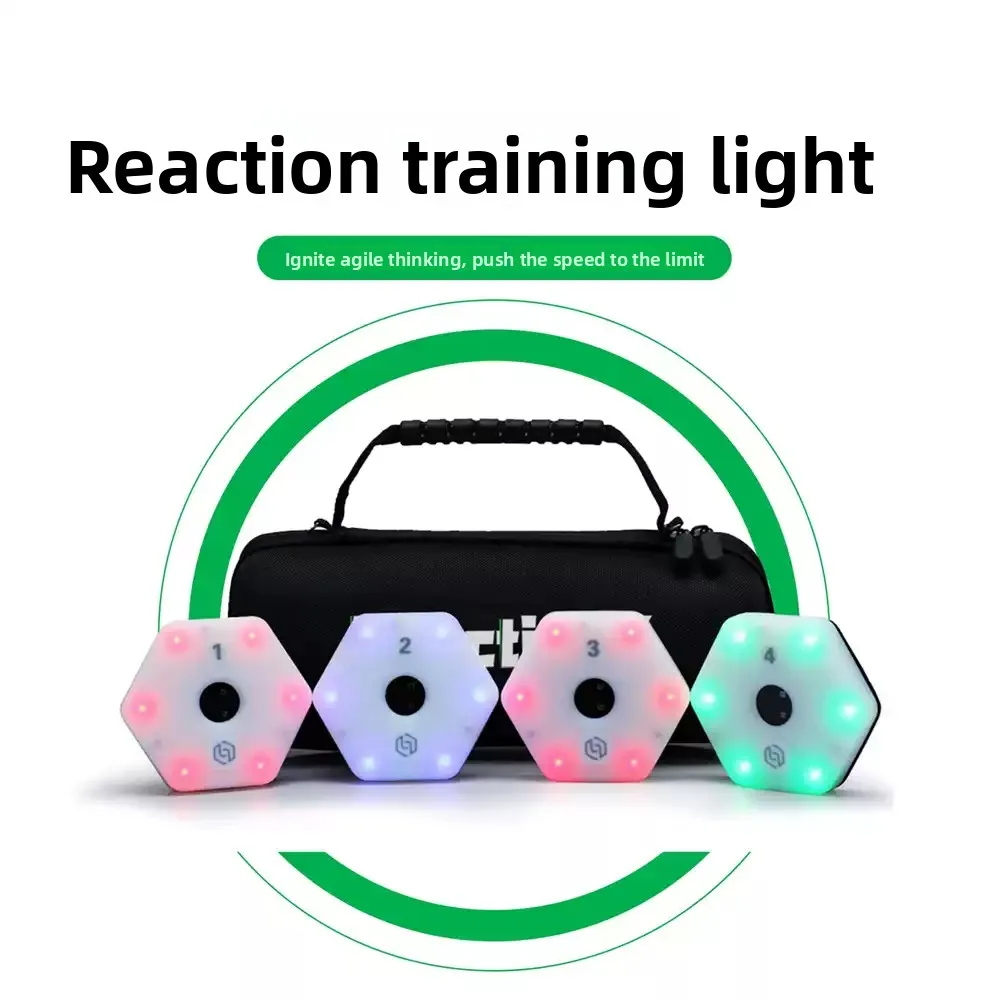 LED Reaction Training Light System - Speed Training Equipment for Football & Outdoor Sports