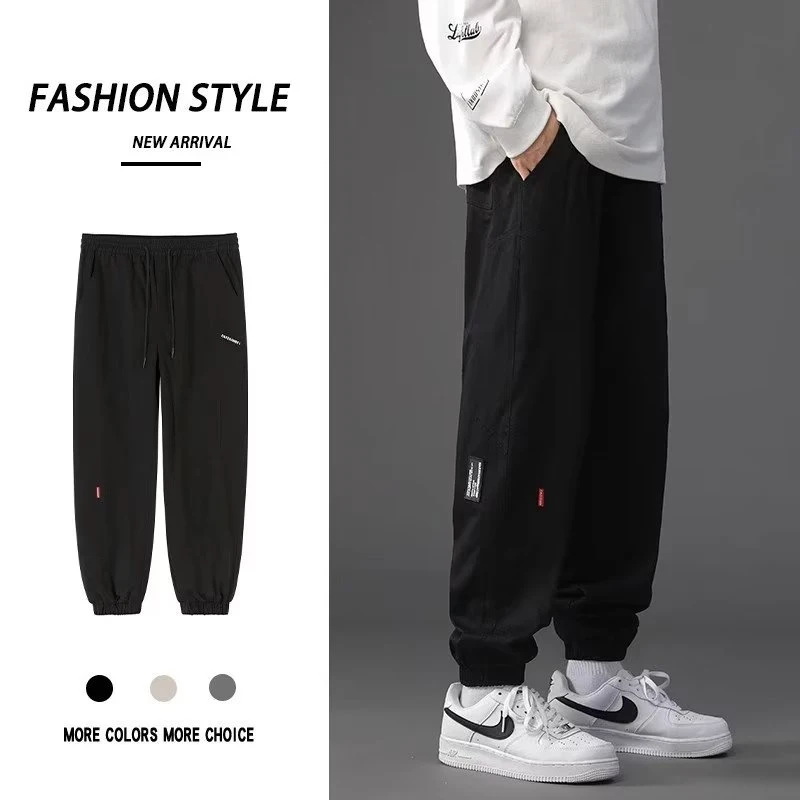 Autumn Joggers Baggy Cargo Pants For Men Casual Y2K Streetwear Male Harem Trousers Techwear Military Classic Track Sweatpants