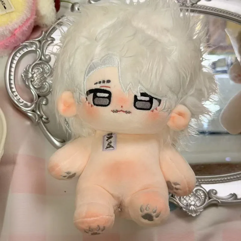 

20cm Game Identity V Embalmer Kawaii Anime Soft Cotton Doll Body Cosplay Cotton Aesop Carl Cartoon Dress Up Toy Figure Fans Gift