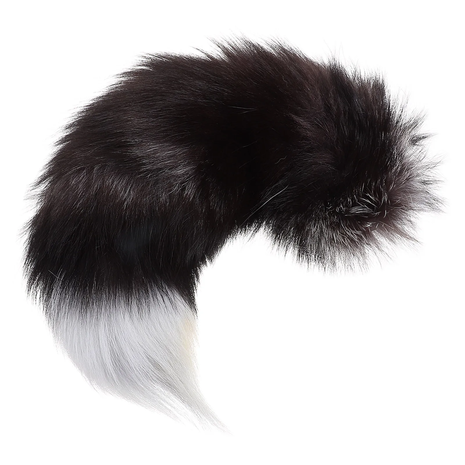 واقعية الثعلب الذيل تأثيري حلي الحيوان الذيل الدعامة المغناطيسي إغلاق لطيف حزب اللباس الأداء التبعي