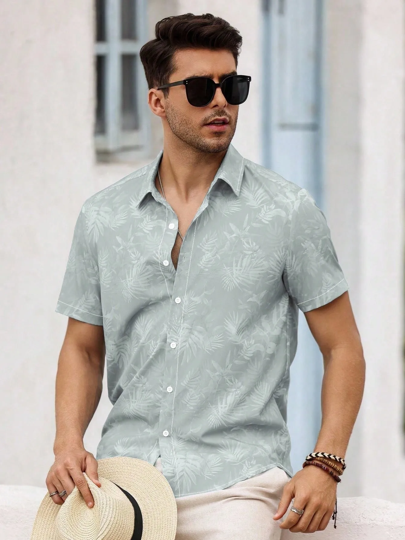2026 Summer Men's Shirt - 3D Printed Design Breathable Lightweight Comfortable Casual and Fashionable Refreshing Men's Clothing