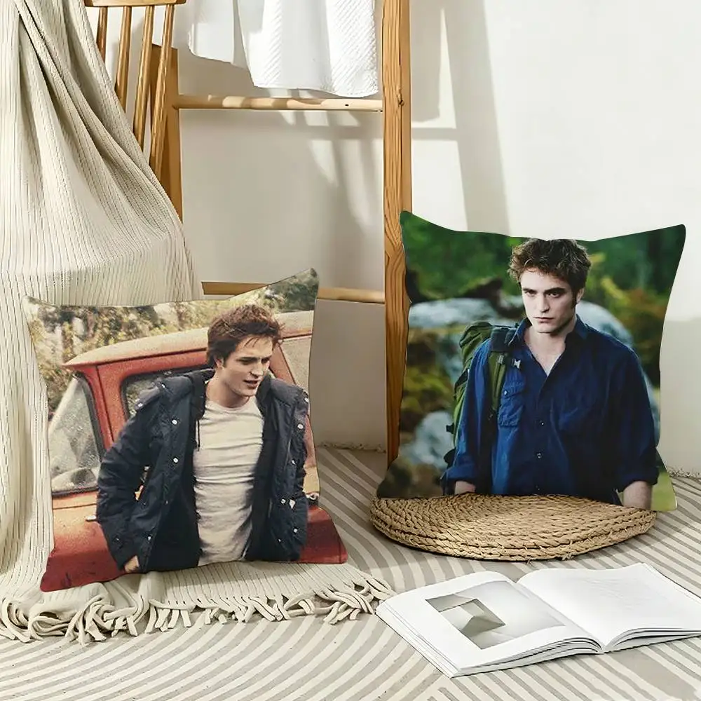 T-Twilight Robert Pattinson Pillow Case Pattern Printed Pillowcase For Living Room Sofa Cushion Cover