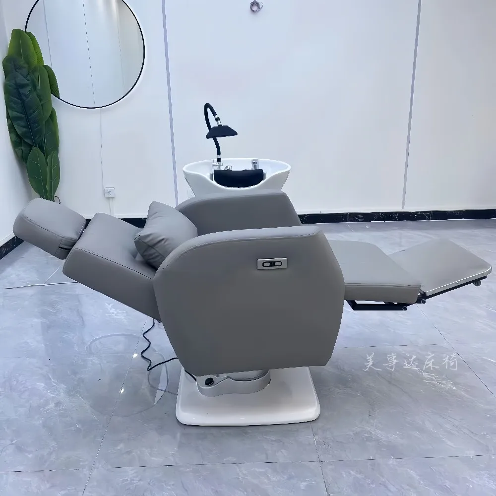 Shampooing Coiffeur A Domicile Hair Spa Massage Bed Washbasin Chairs for Beauty Salon with Hydraulic Washing Chair Styling