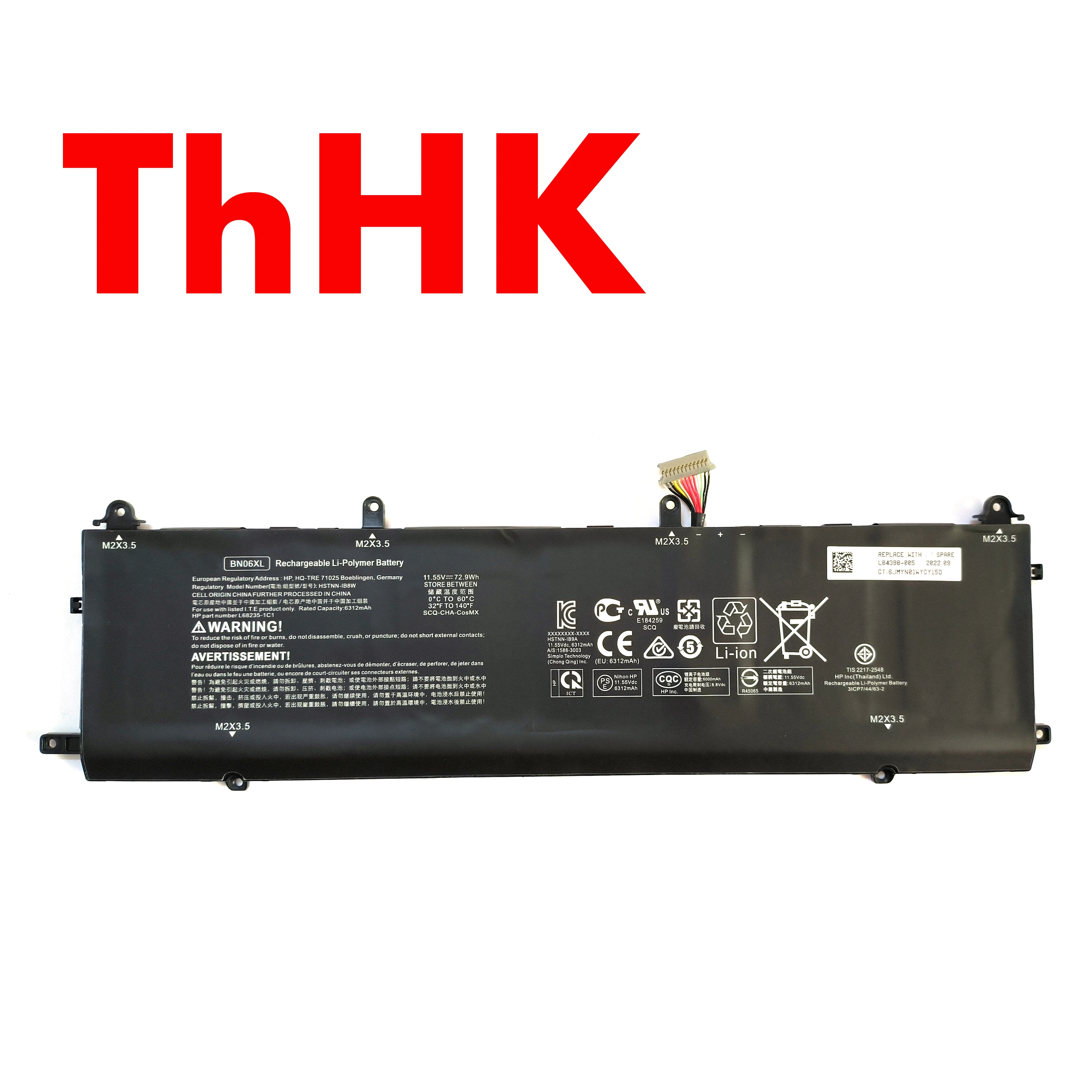 Genuine Original BN06XL HSTNN-IB8W L68235-1C1 Battery For HP Spectre X360 Convertible 15-EB0005UR 15-EB0025TX 15-EB1770ND