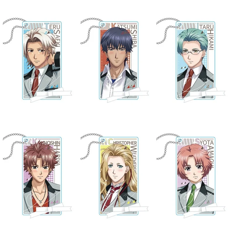 Tokimeki Memorial Shiori Fujisaki Saki Nijino Cartoon Pendant Festival Birthday Collecting Accessories Keychain