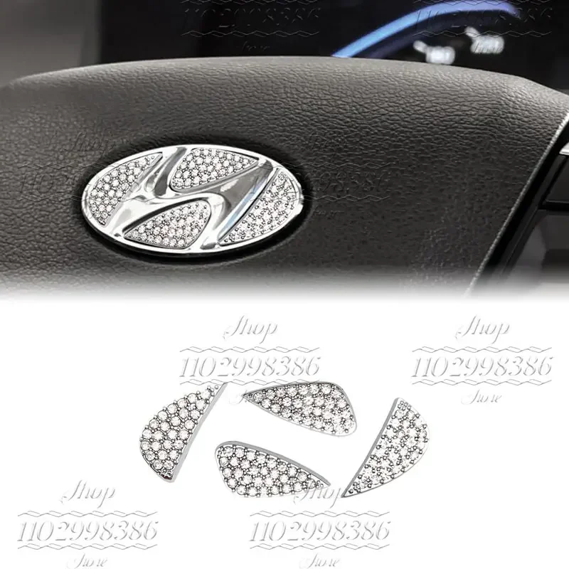 OK Carbon Fiber Pattern Steering Wheel Label Sticker Badge For NLINE I30 I20 Venue Tucson IX35 I40 Genesis IX20 Santafe
