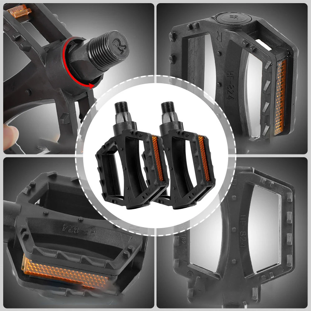 

Anti-slip Pedal Children's Bicycle Pedals Daily Cycling 12mm Threaded Diameter 14mm Threaded Diameter Newly Added Teeth Studs