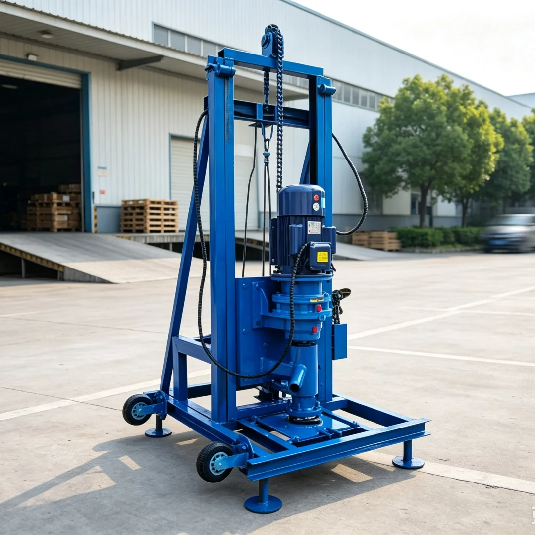 Customized Water Well Drilling Rig, Hydraulic Well Drilling Machinery, Rural Household Drinking Water Well Drilling Equipment