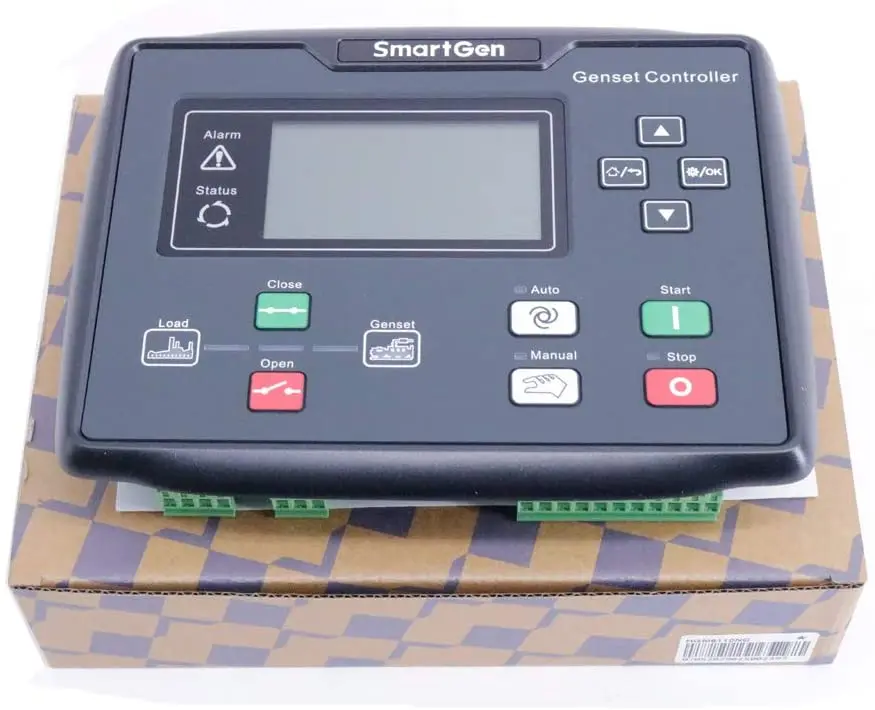 Controlador automático hgm6110n do genset do controlador gerador do genset de smartgen hgm6110nc com relação rs485 e usb