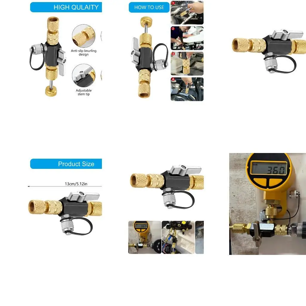 

652F Инструмент для разборки 5/16 дюймов самка 1/4 дюйма мужских автомобильных аксессуаров