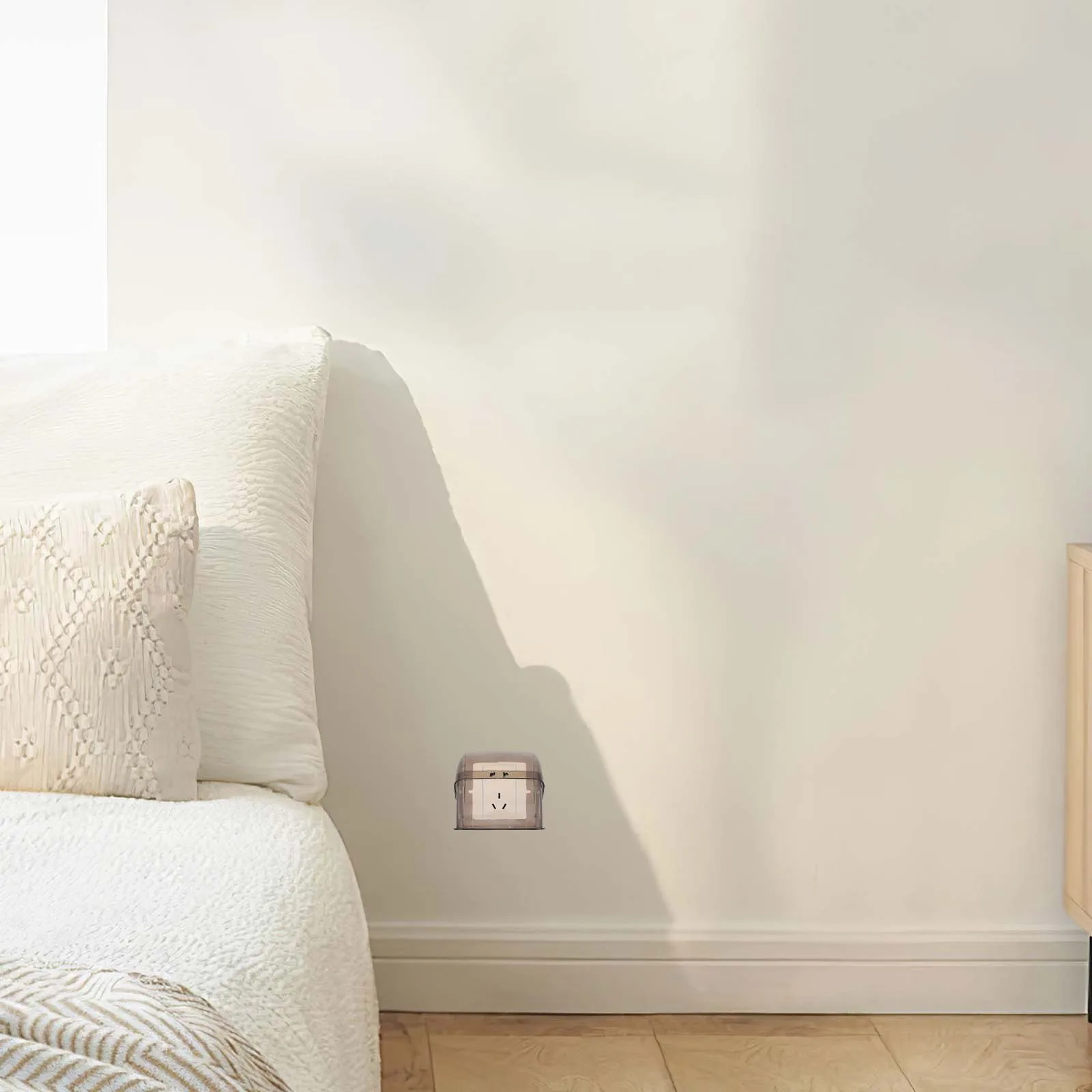 

Wall Outlet Cover Box Versatile Waterproof Electrical Outlet Protector Bathroom Socket Plug Protection for Kitchen Balcony