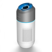 Factory Original Design Custom Logo Portable Air Purifier HEPA Filter Air Cleaner Activated Carbon HEPA 13 Air Purifier for Car