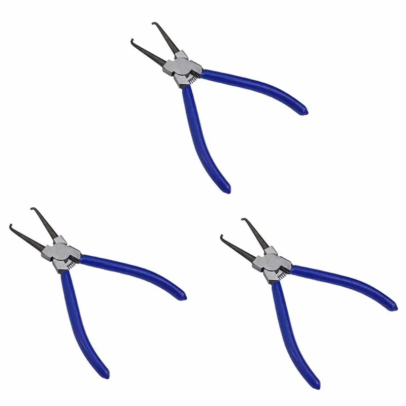 

A11M-3PCS Oil Pipe Removal Pliers Fuel Hose Joint Pliers Oil Pipe Separation Pliers Joint Clamping Pliers Blue