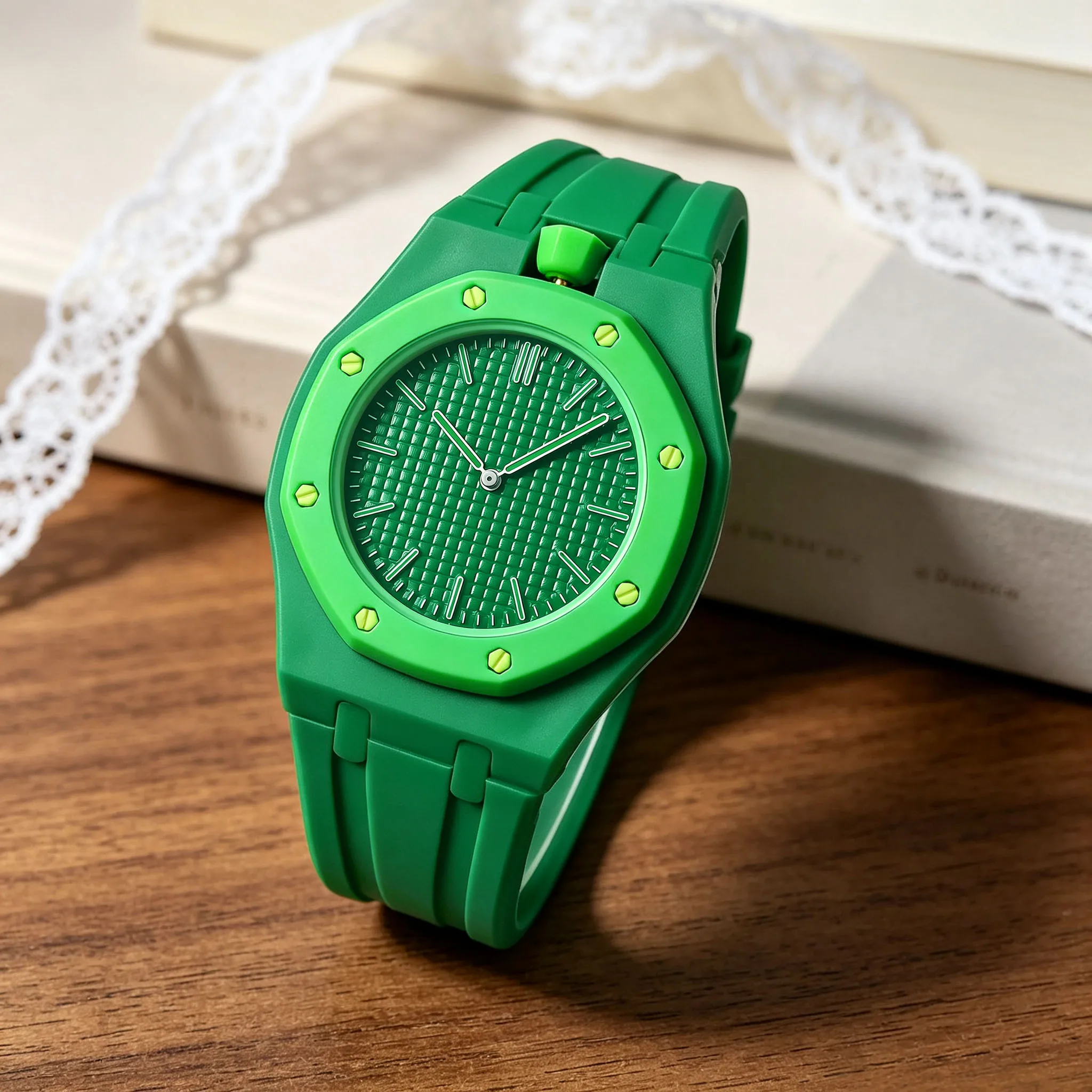 Multicolors Silicone Fashion Trend Unsiex Sport Popular Quartz Watches Anniversary Gift image 2