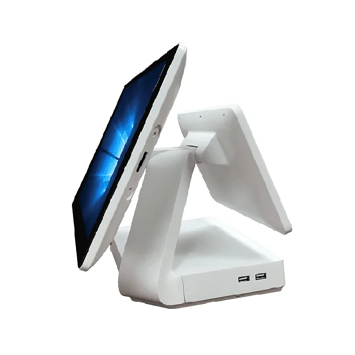 Factory Direct Sale Dual Screen Pos System Touch Screen Windows Pos System Retail Cash Register Cashier Computer