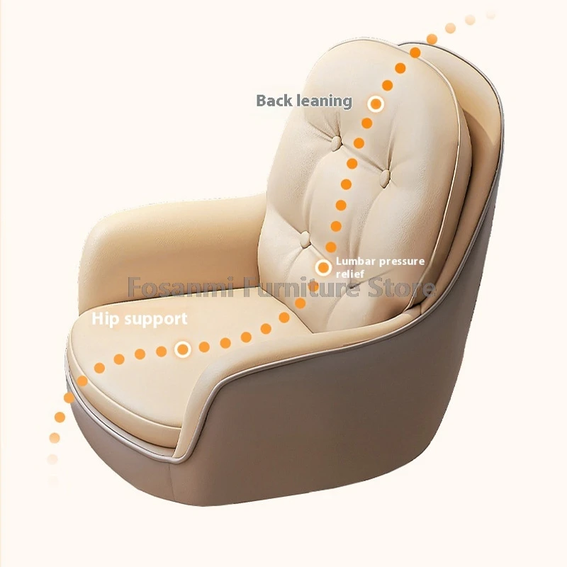 Эргономичные компьютерные стулья с регулируемыми по высоте ножками, современный двухслойный мягкий офисный стул, устойчивый настольный стул для учебы и игр