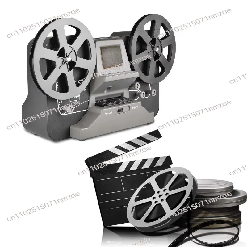 Portable 8mm/Super 8mm Film Scanner | Movie Film to Digital Converter & Viewer Imager