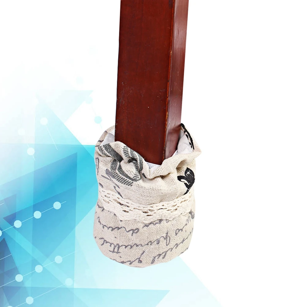 

Chair Foot Cover Cloth Protector for Furniture Table Feet Cap Anti-Scratch Soft Leg Wrap Fits Chairs Less 18cm Diameter