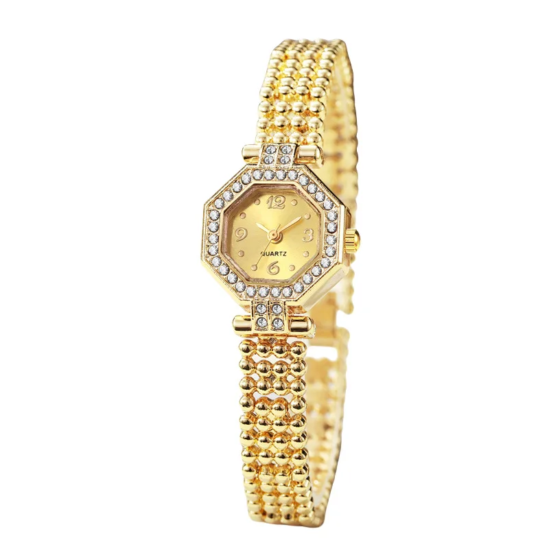 학생들을 위한 정교하고 작고 단순한 스틸 스트립이 있는 새로운 여성용 시계