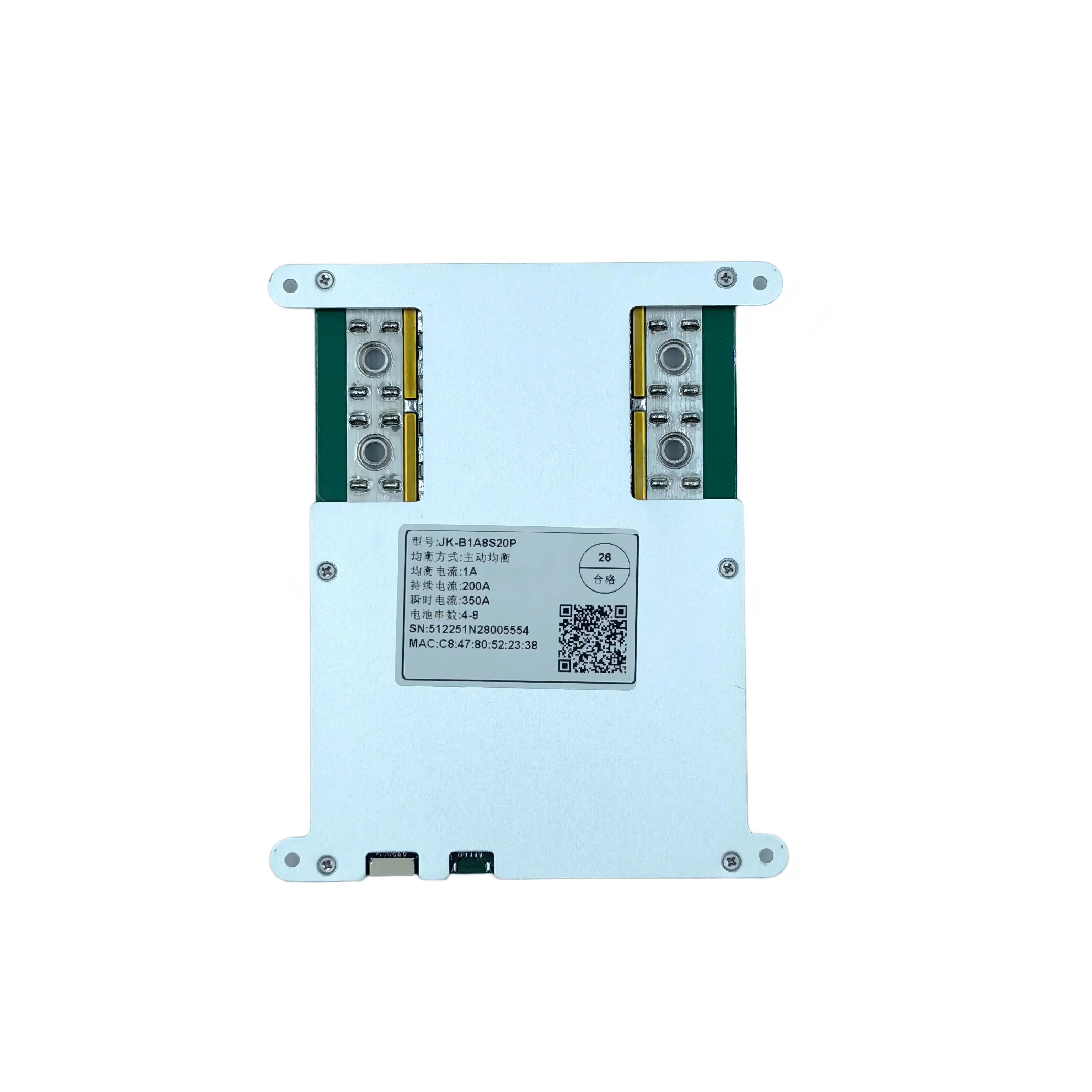 JK BMS 100A 200A 300A JK-B1A8S20P Smart BMS 8S 24V Active Balance 1A 2A bms for lifepo4 lithium ion battery RS485 CAN App BTTCZ