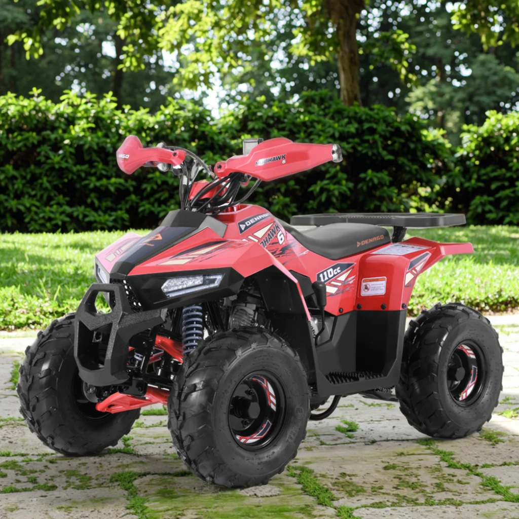 Tao Motor 2025 New Automatic with Reverse Chain Drive Quad Bike Cuatrimoto 110 1+1 Cheap Chinese Kids 110cc ATV with EPA CE