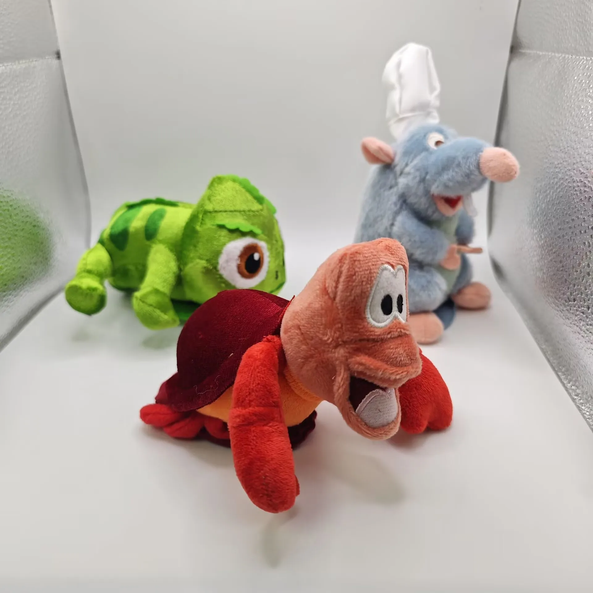 Disney Store Ratatouille Chamäleon Plüsch Magnetische Sebastian Schulter Plüsch Spielzeug Kawaii Plüsch Puppen Freunde Geburtstag Geschenke