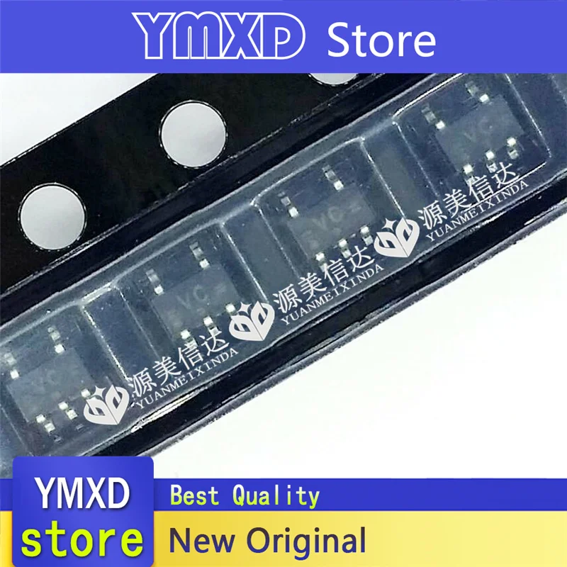 2 ชิ้น/ล็อตใหม่ 74LVC1G04GW ผ้าไหมหน้าจอ VC SOT-353 patch logic วงจรชิป IC สต็อก