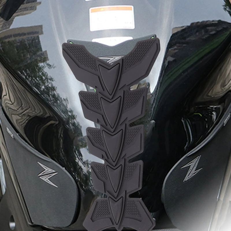 

T61C_Motorcycle 3D Rubber Pad Oil Gas Fuel Tank Pad Protector Cover Decal