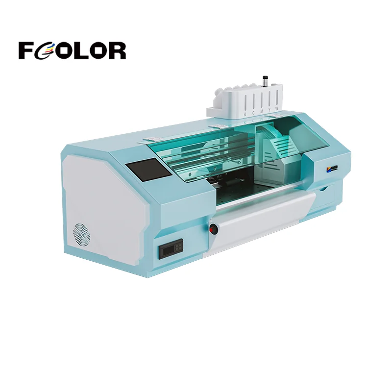 High Quality A3 Roll to Roll Inkjet 6 Colors Lel Printer for Epson Xp600 Waterproof Bottle Lel Printing