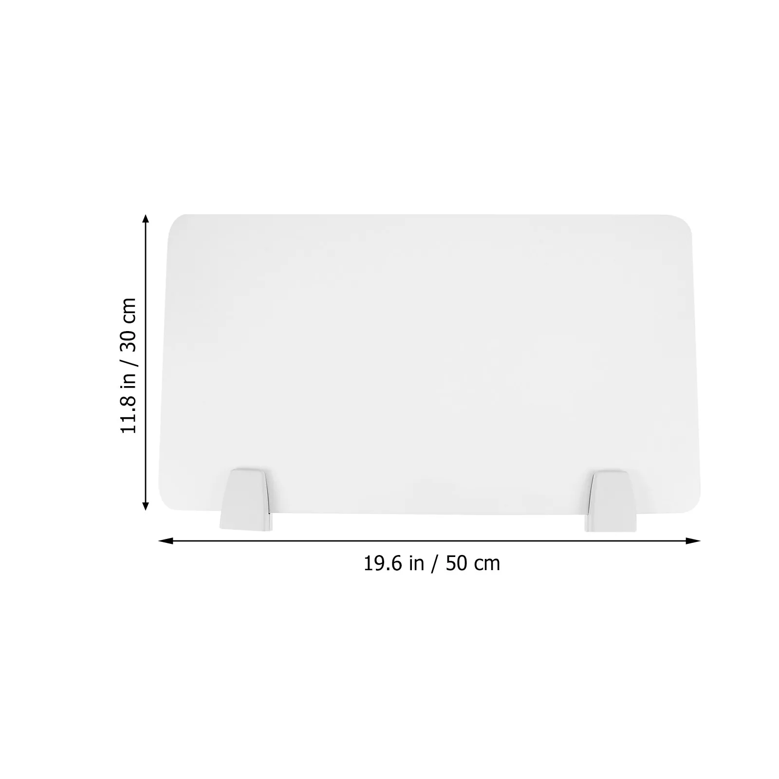 1Pcs Acrylic Desktop Dividing Board Premium Plastic Office Partition Board for Noise Control Personal Workstation Setup Quick