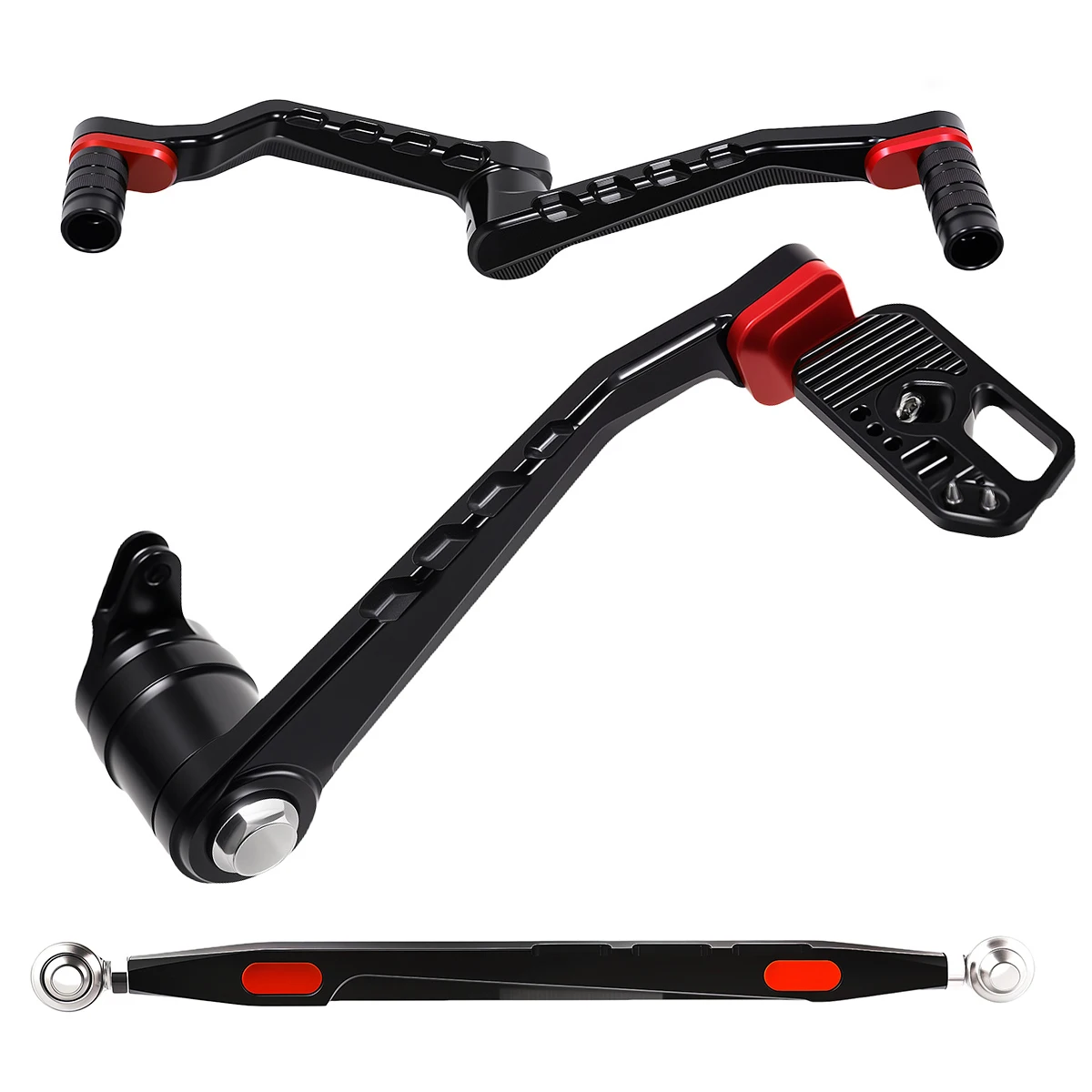 Motorcycle Heel Toe Shift Brake Arm Lever For Harley Touring Electra Street Road Glide 2014-2025 FLTRXSE FLHXSE FLTR FLHR