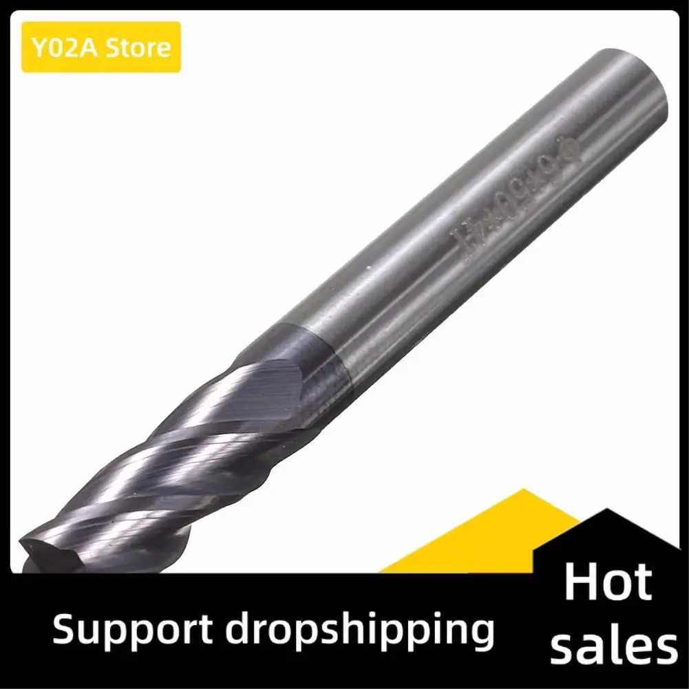 

Y02A 5Pcs Tungsten Steel 4 Flute End Mill CNC Milling Cutter HRC50
