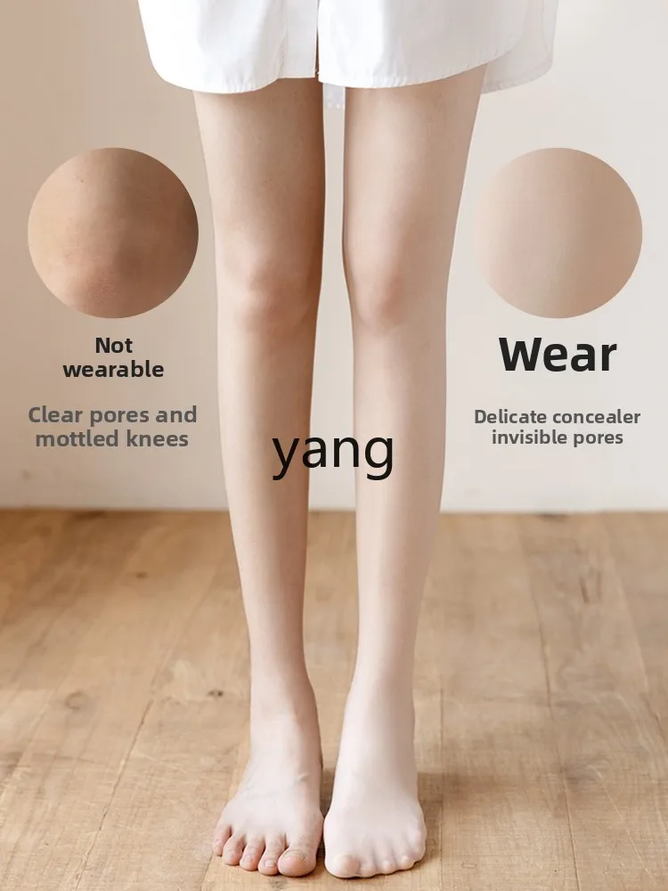 CX summer thin anti-hook silk skin bare leg artifact large size pantyhose