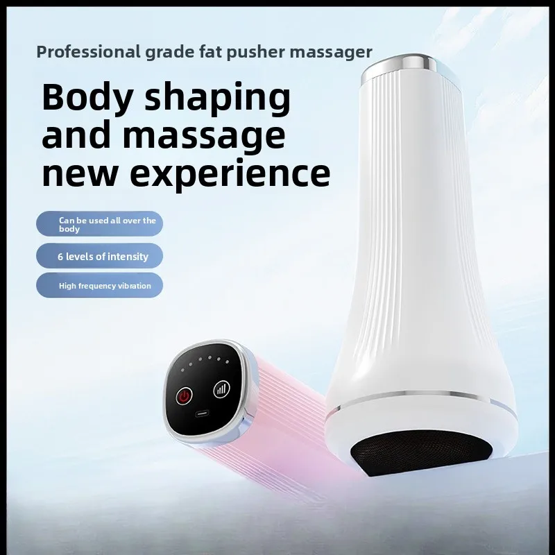 Lazy Fat Pusher, Home Fat Reduction and Explosion Massager, Weight Loss and Waist Reduction, Full Body Massage, Vibration Plate