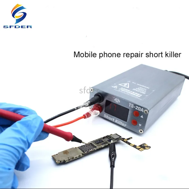 

TS-30A TS-20A Short Killer PCB Short Circuit Fault Detector Box Short-circuit Fault Diagnosis Instrument for iPhone Repair