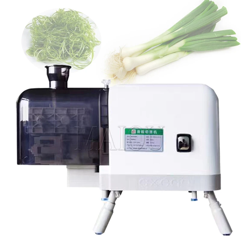 

Commercial Electric Green Onion Shredding Machine Vegetable Shredder Scallion Pepper Cutter Shredder