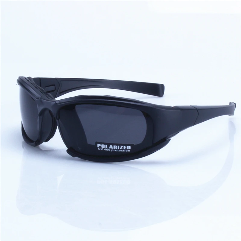 

X7 Tactical Polarized Sunglasses, Bulletproof Smoke Lens Goggles, Outdoor Eyewear for Airsoft, Shooting, Motorcycle and Cycling