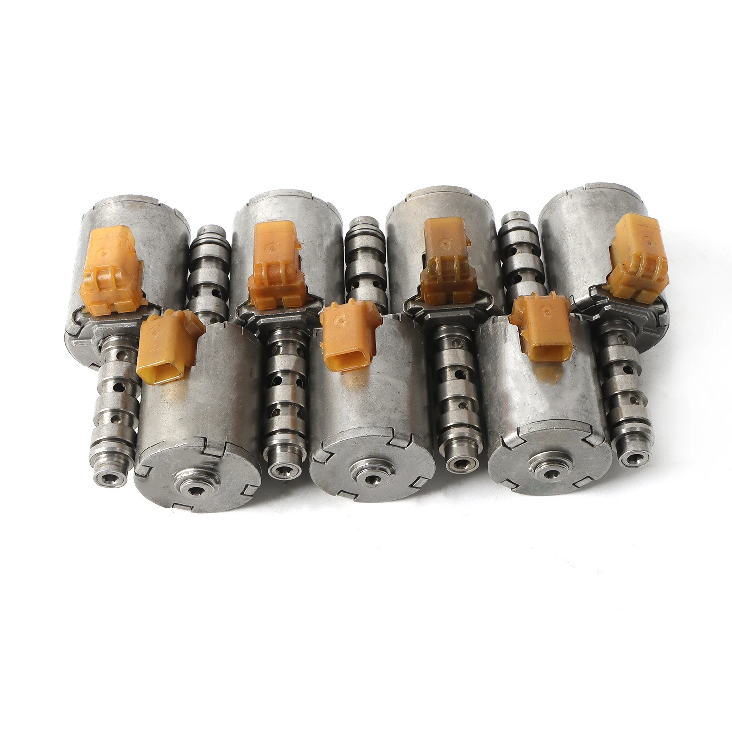 

7PCS Transmission Solenoid Kit 3C3Z-7G383AB 3C3Z-7J136AA FOR Ford 5R110W 2003-UP