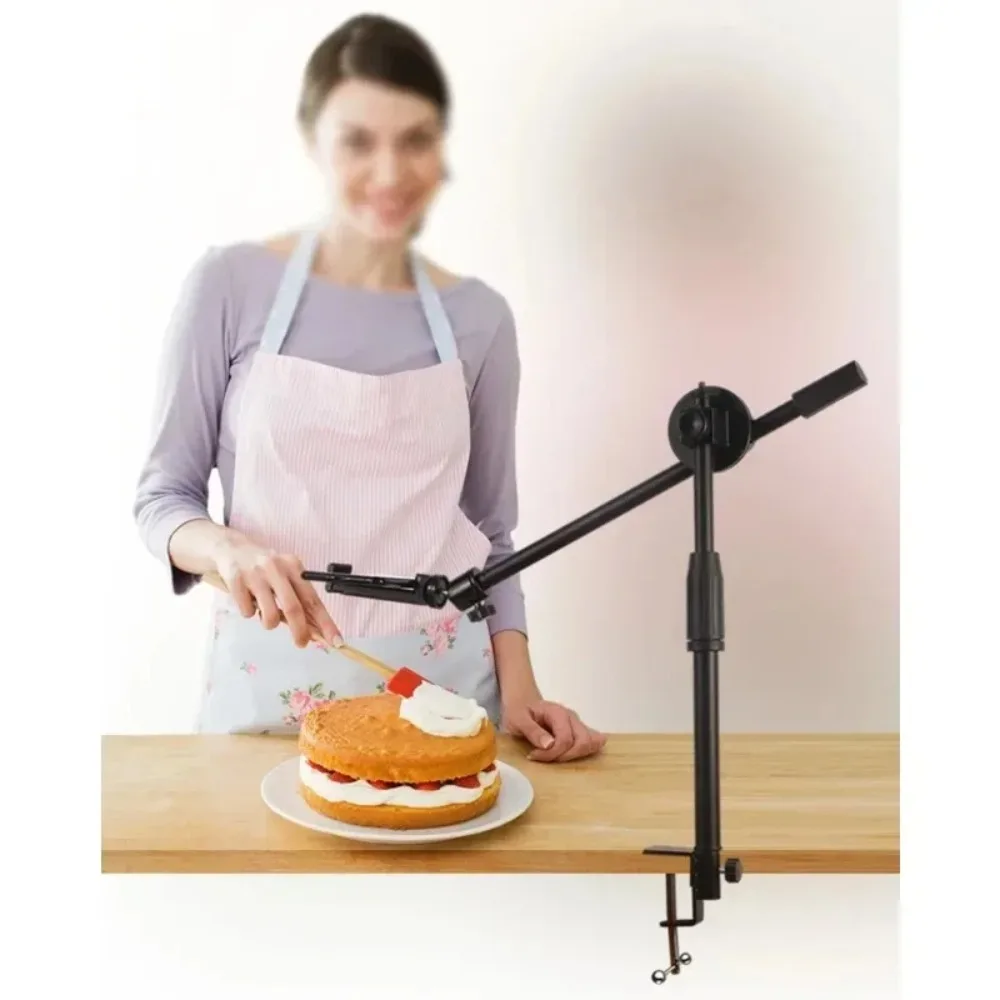 Horizontal tripod for smartphone table overhead tripe stand 